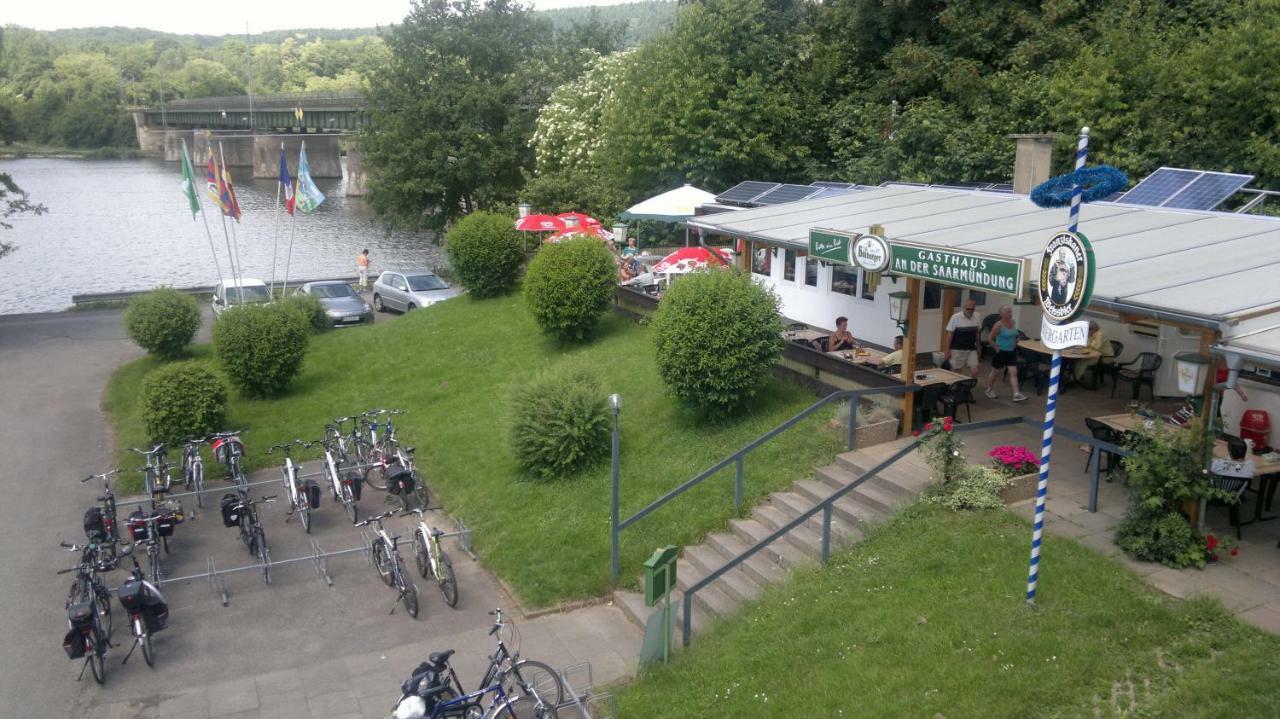 Gaestezimmer Auf Dem Campingplatz Konz Exterior foto